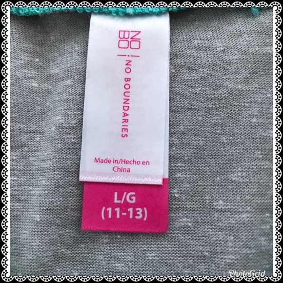Pick 3 for $9๐NWOT No Boundaries top, size, 11/13 - Picture 4 of 4